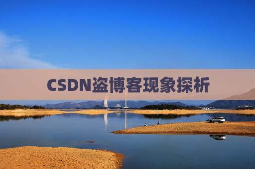 CSDN盗博客现象探析
